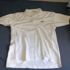 YONEX ホワイト ポロシャツ 背面文字入り