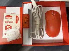 Sprime pm1 ゲーミングマウス　レッド