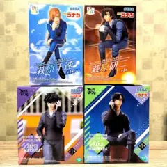 名探偵コナンフィギュアまとめ売り 萩原千速 萩原研二2種 松田陣平　4点セット