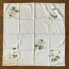 美品☆LAURA ASHLEY ピンク花柄ハンカチ