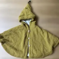 子ども　ポンチョ　冬服　70〜80cm tete a tete