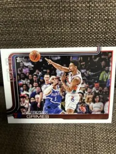 NBA 2025 toppsflagship QUENTIN GRIMES