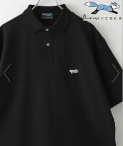 coen×Penneys(ぺニーズ)別注ドライカノコポロシャツ 吸水速乾機能付き