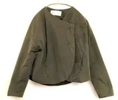 Bulle de savon ビュルデサボン　ダウンジャケット 　オリーブカーキ