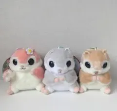 モモンガなんだモン ぬいぐるみ マスコット 3種セット