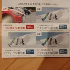 最新　日本駐車場開発 株主優待一冊分　アクティビティ割引券3枚+駐車場割引券