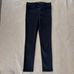 UNIQLO スキニーパンツ ブラック 22 (56cm)