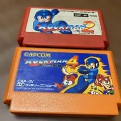 ファミコンソフト・ROCKMAN2・4