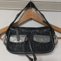 シルバー ショルダーバッグ
