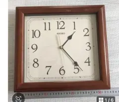 ☆SEIKO 掛け時計 レトロ 昭和62年購入 - メルカリ