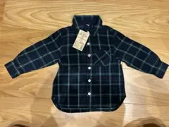 未使用　無印良品　シャツ 90