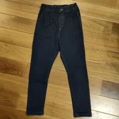 デビロック　140cm　ダークブルー スリムフィット 長ズボン