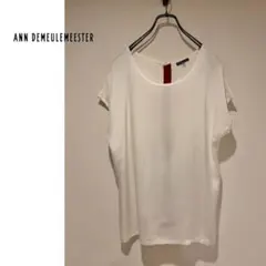 ANN DEMEULEMEESTER ストライプ ノースリーブ 40 - メルカリ