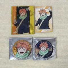 ハイキュー‼︎/コスモワールド/ホログラム缶バッジ、特典、日向翔陽