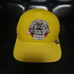 Vans オフ・ザ・ウォール Flip キャップ トラッカーキャップ イエロー