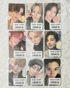 &TEAM エンティーム 雪明かり ユニバ 特典 トレカ コンプ 9枚