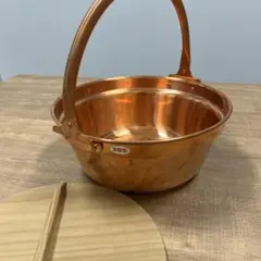 日本製 純銅製山菜鍋 36cm - メルカリ