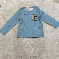 水色 Lサイズ トレーナー　130くらい