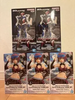 機動戦士ガンダム 限界突破GQuuuuuuX Lunamaria 5体まとめ売り