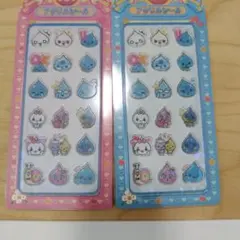 しずくちゃんアクリルキャラクターシール2シートセット