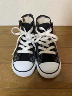 キッズ　ガール　コンバースオールスターハイカット17cm