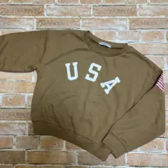 CLASSICAL ELF＊トレーナーUSA＊ブラウン