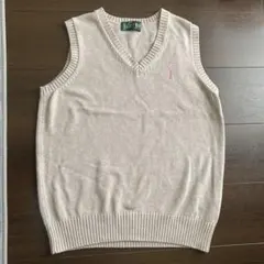 EAST BOY ミルクティーカラー　春夏用ベスト　サイズ11