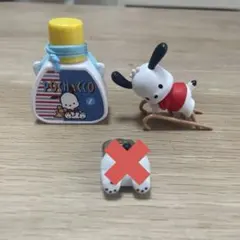 サンリオ　ポチャッコ フィギュア カプセルトイ　2点セット