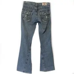 y2k00s TRUE RELIGION ラインストーン ローライズフレアデニム - メルカリ