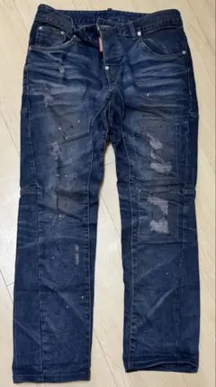 ダメージ加工 デニム