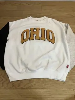 POWER TO THE PEOPLE OHIOロゴ スウェット M