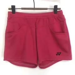 【美品】YONEX レディース ショートパンツ サイズM ピンク