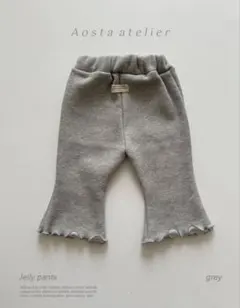 韓国子供服　aosta jelly pants 2025 winter 裏起毛