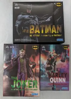 DC ACT/CUT バットマン　ジョーカー　ハーレイ　クイン　フィギュアセット