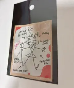 ハズビンホテル　池袋パルコ　スマホに貼れるサイズのステッカー　Graffiti