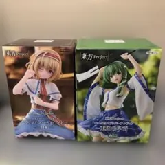 ぬーどるストッパー 東方Project フィギュアセット アリス・早苗