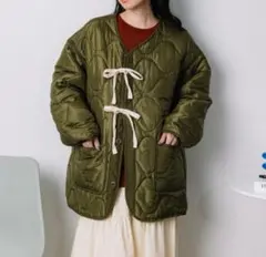 ブラック キルティングジャケット