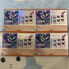 ラブカ　ライブカード　VIVID WORLD 4枚