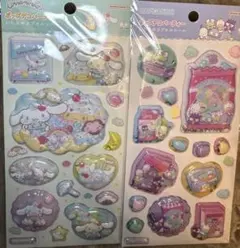 ポップデコパーティー わたあめカプセルシール シナモロール はぴだん サンリオ