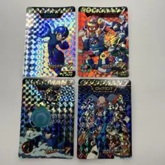 ロックマン7 ホロカード 4枚セット