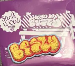 BE:FIRST モコモコ刺しゅうステッカー　BESTY