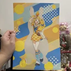 鏡音リン クリアファイル ステッカー 初音ミク RODY タイトーくじ 等身