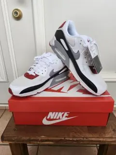 Nike Air Max 90 ホワイト/レッド/グレー/ブラック