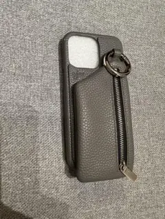 ajew エジュー iPhone14 ProMax用ケース gray グレー