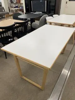 フランフラン スターク ダイニングテーブル メラミン天板 W120cm