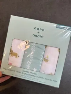 ☆新品未開封品☆エイデンアンドアネイ　ウォッシュクロス　30×30cm 3枚入り