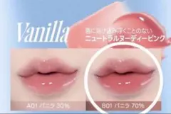 fwee 3D ボリューミンググロス　B01 バニラ　70% 新品未使用