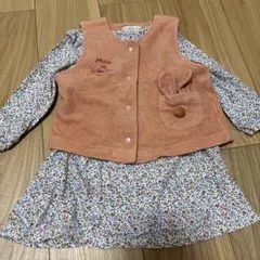 90 2点セット　ベスト　ワンピース