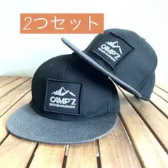 【1〜2日で発送】【2つセット】CAMP7 キャップ　53〜55cm