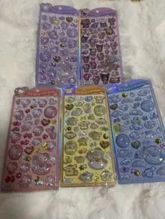うるちゅるポップシール5枚サンリオベビーシナモンポムポムキティクロミ日焼け